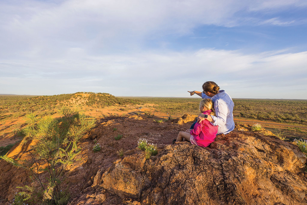 Baldy Top Lookout at Quilpie